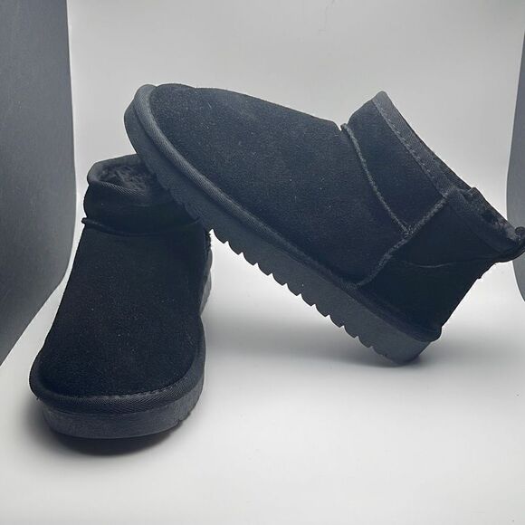 CUSHIONAIRE Women's pull on boot +Memory Foam 7 BLACK - Picture 7 of 7